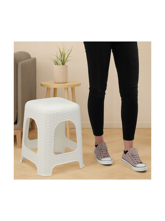 Hocker Für die Küche Kunststoff Weiß