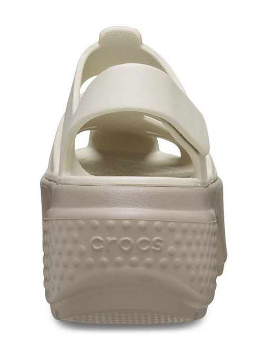 Stomp Fisherman Women's Flat Sandals in Beige Color