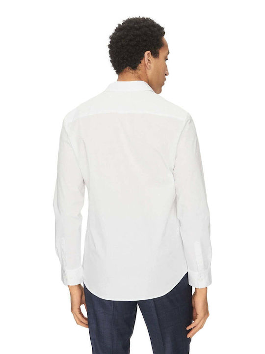 Long-sleeved Cotton Shirt Black