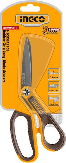 Ingco Scissors 21cm with Stainless Steel Blade 1pcs