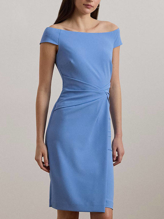 Ralph Lauren Kleid Abend Hellblau