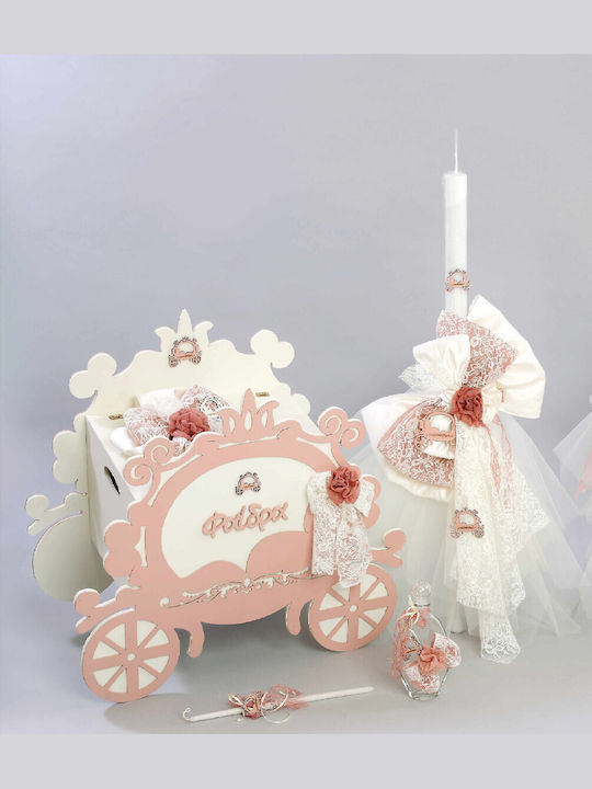Carousel Set de Botez cu Temă Trăsură 10buc