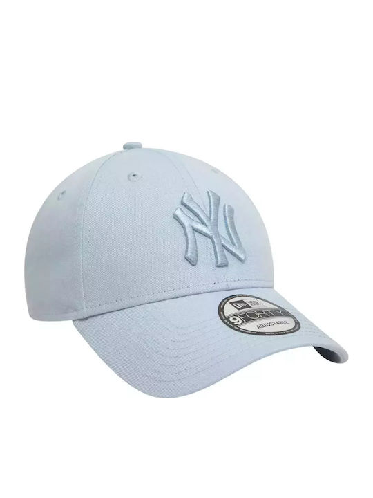 New Era New York Yankees League Essential Pastel Blue 9forty Adjustable Cap 60595154 One Size Light Blue Light Blue