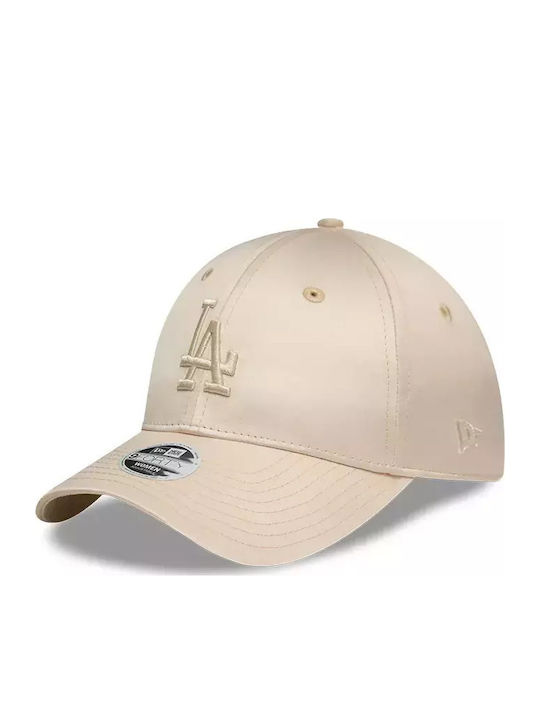 New Era New York Yankees Womens Satin Pastel 9forty Adjustable Cap Γυναικείο Καπέλο Polyester Cream 60595362