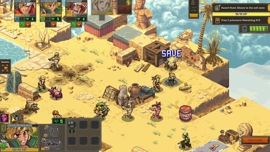 Metal Slug Tactics Switch Game