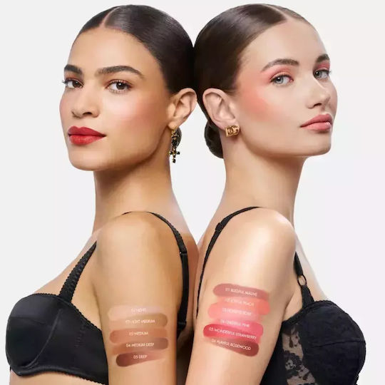 Dolce & Gabbana Класическа Пудра За Лице И Очи Match 04 Средно Тъмна 14гр