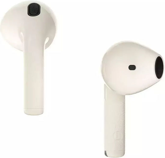 Edifier W200T In-ear Bluetooth Handsfree Earphones with Sweat Resistance and Charging Case Beige