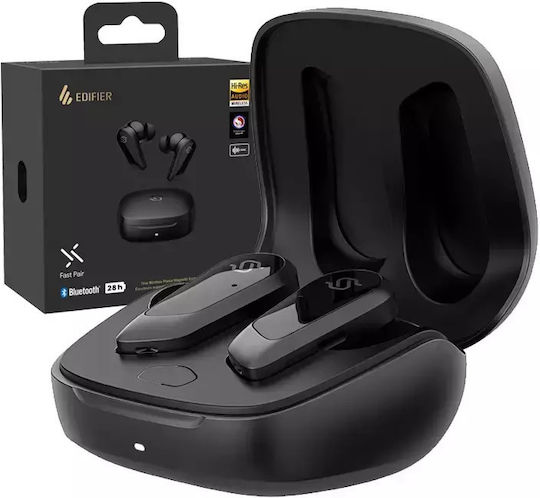 Edifier Stax Spirit S10 In-ear Bluetooth Handsfree Earphones with Sweat Resistance and Charging Case Black