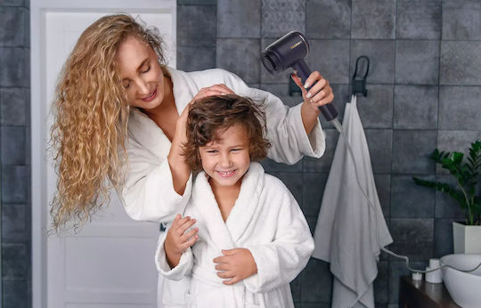 Webber Naturals Πιστολάκι Μαλλιών Turbo με Φυσούνα 1600W