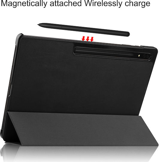 Revomag Flip Cover Blacη (Samsung Galaxy Tab S10 Ultra, Tab S9 Ultra)