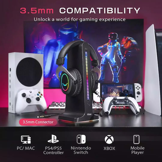 Fifine AmpliGame H3 On Ear Gaming Headset με σύνδεση 3.5mm / USB Ροζ for Nintendo Switch / PS4 / PS5 / XBOX