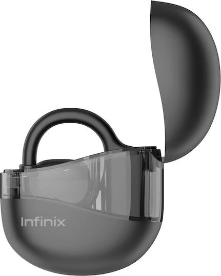 Infinix XBuds 3 Loop Bluetooth-Freisprecheinrichtung Kopfhörer mit Schweißresistenz und Ladeetui Schwarz