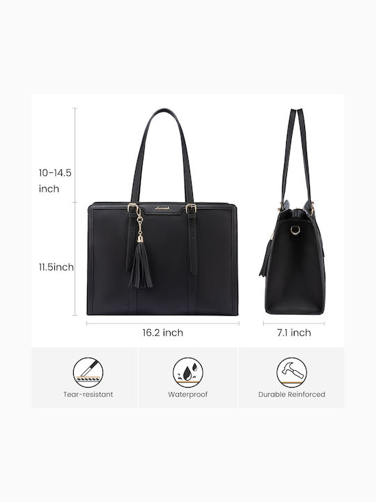 Set Women's Bag Shopper Shoulder Black
