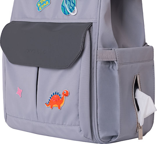 Kikka Boo Diaper Bag Myla Black 27x27x42cm.