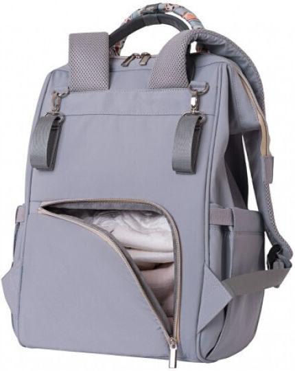 Kikka Boo Diaper Bag Myla Gray 27x27x42cm.