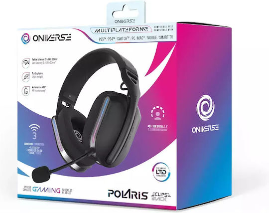 Oniverse Polaris Drahtloses Über Ohr Gaming-Headset mit Konnektivität 3,5 mm / Bluetooth / USB für Nintendo Switch / PC / PS4 / PS5