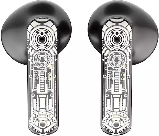 Infinix XBuds 3 GT Bluetooth Handsfree Ακουστικά με Αντοχή στον Ιδρώτα και Θήκη Φόρτισης Μαύρα