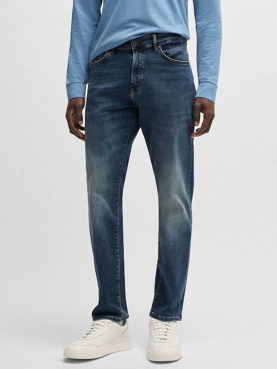 Boss Re.maine Ανδρικό Παντελόνι Τζιν Ελαστικό Denim Blue Boss Re.maine Ανδρικό Παντελόνι Τζιν Ελαστικό Denim Blue