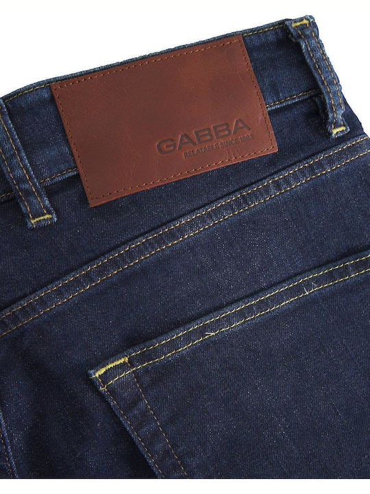 Alex Pantaloni Jeans pentru Bărbați Elastic Blue
