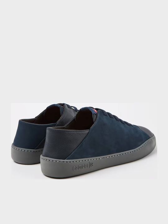 Men's Leather Casual Shoes Blue
