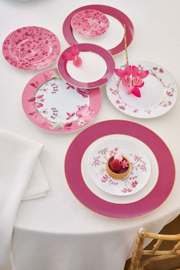 PiP Studio Farfurie joasă din Porțelan Multicolor cu Diametru 23cm