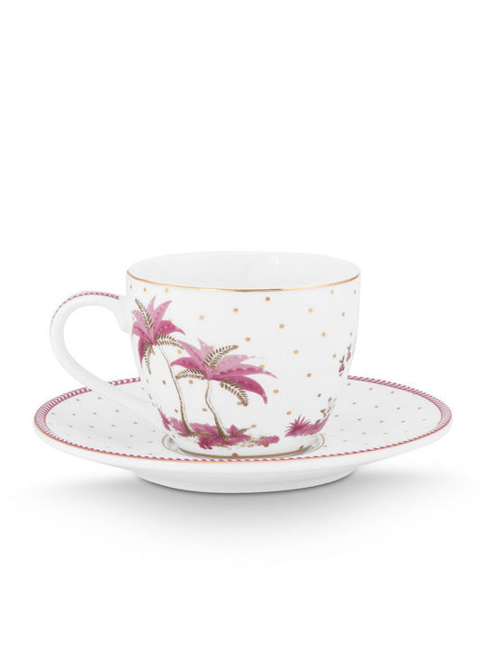 PiP Studio Jolie Cup Espresso Porcelain Multicolour 120ml