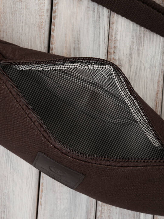 Herren Bum Bag Taille Braun