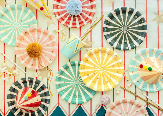 PartyDeco Plate for Party 6pcs