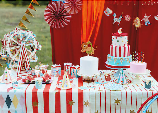 PartyDeco Plate for Party 6pcs