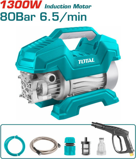Total Hochdruckreiniger Strom 1300W mit Druck 80bar
