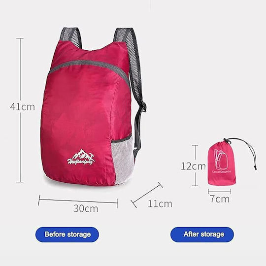 Wasserdichte Schultertasche 20lt Rote