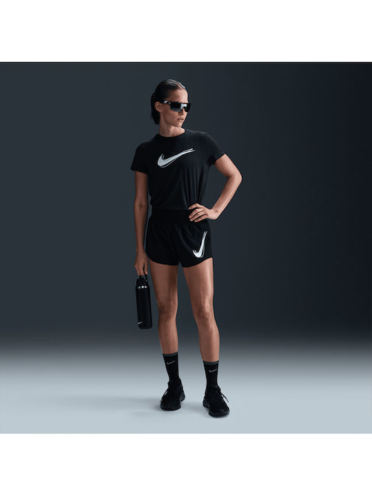 One Γυναικείο Αθλητικό Σορτς Dri-Fit μαύρο