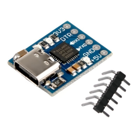 Cp2102c Usb To Ttl Μετατροπέας Σειριακής Θύρας Cp2102 Usb Type-c