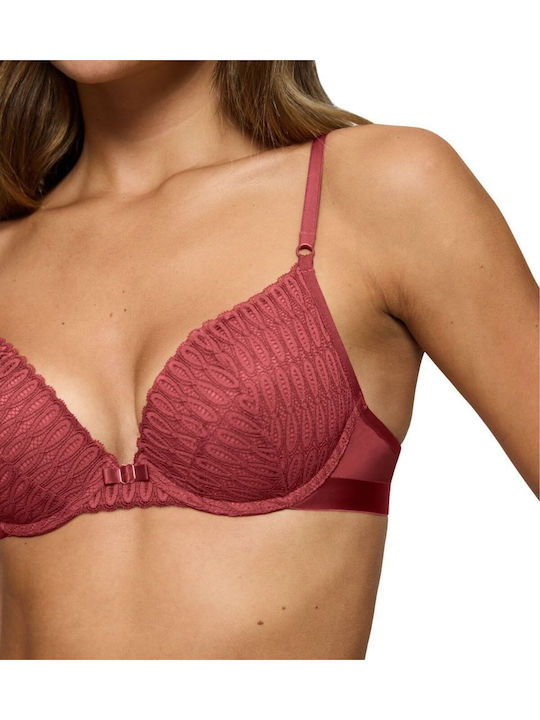 Aura Spotlight Push Up Bra Underwire Strawberry Allure