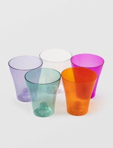 Orchid Pot 14cmx16cm Plastic Various Colors