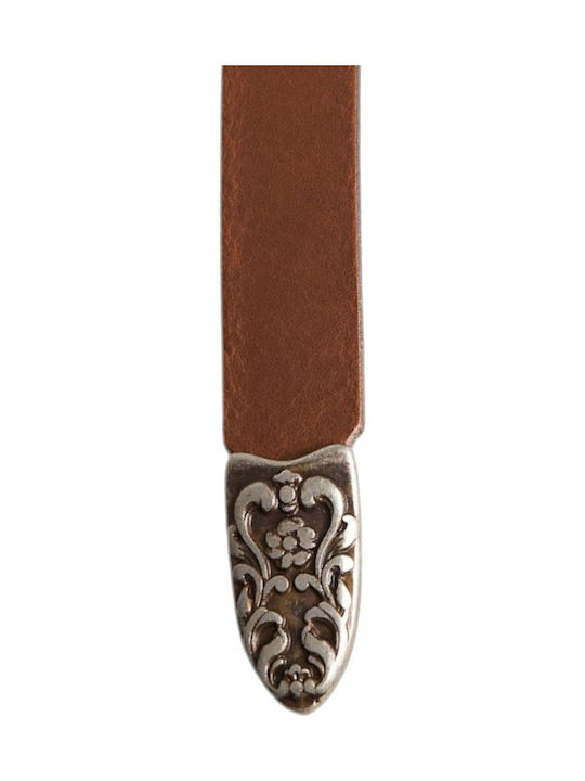 Leather Women's Belt Brown