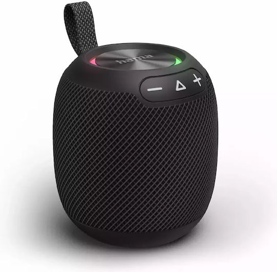 HAMA Bomb 3.0 Αδιάβροχο Ηχείο Bluetooth 16W με Διάρκεια Μπαταρίας έως 10 ώρες Μαύρο
