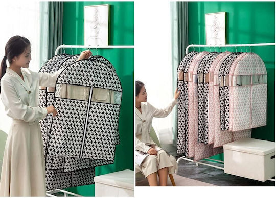 Fabric Hanging Storage Case for Clothes / Shirt / Bags 60x100cm 3pcs
