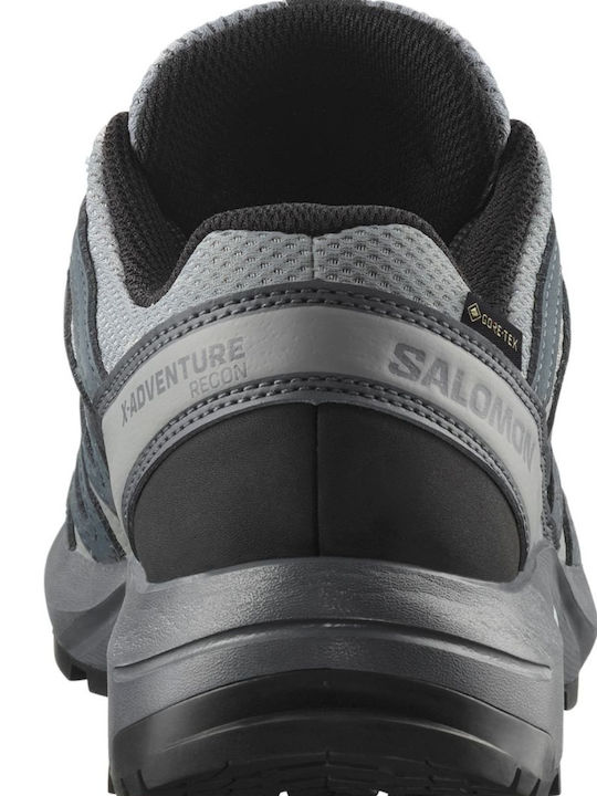 Salomon X-Adventure Recon Women's Hiking Shoes Waterproof With Gore-Tex Membrane Monument Turbulence Ballad Blue