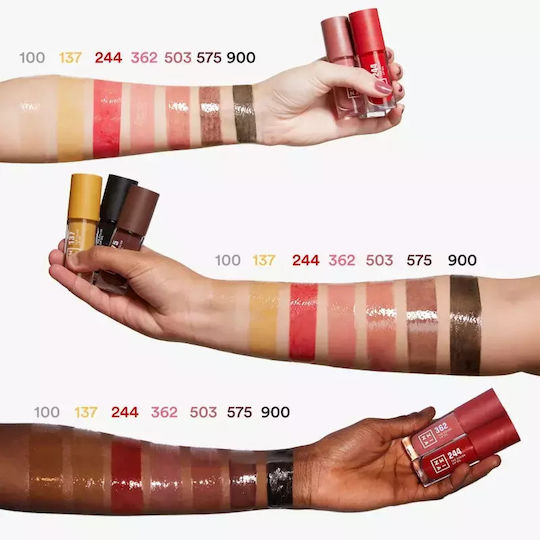 Moisturizing Lip Oil 3ina Color Lip Oil Shade 100 Crystal Clear Volume Ml 4