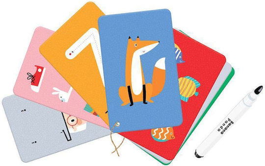 Banana Panda Κάρτες Lernspiel Buchstaben und Zahlen für 3+ Jahre alt Jahre