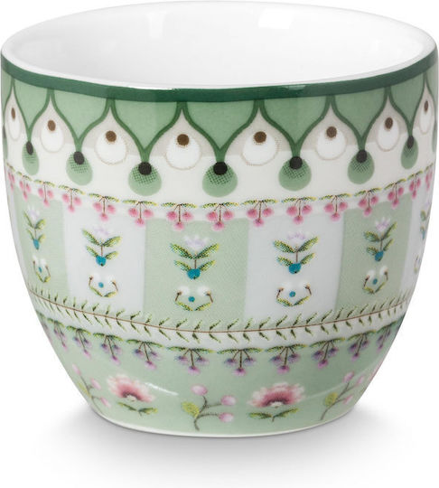 PiP Studio Egg Cup made of Porcelain Multicolored