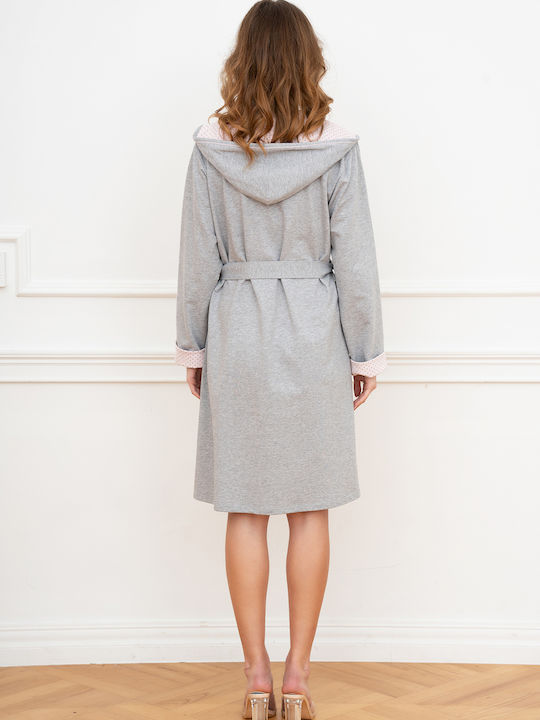 Italian Fashion Ρόμπα Εγκυμοσύνης Γκρι
