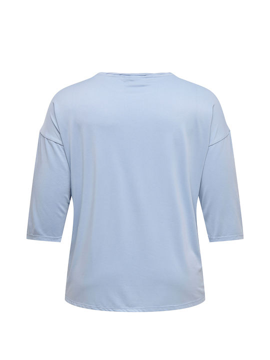 Γυναικεία Μπλούζα με Μανίκι 3/4 Soft Chambray