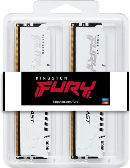 Kingston Fury Beast DDR5 με Module 1x64GB και Ταχύτητα 6400 για Desktop