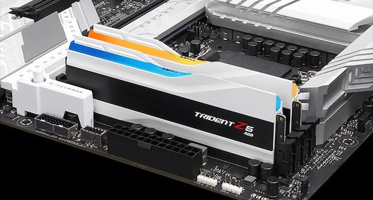 G.Skill Trident Z5 RGB XMP DDR5 32GB RAM with 2x16GB Modules and Speed 7200 for Desktop
