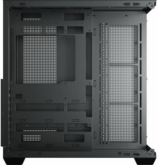 Xigmatek Aqua V AIR Геймърско бюро Midi Tower Компютърна кутия с RGB осветление Черен