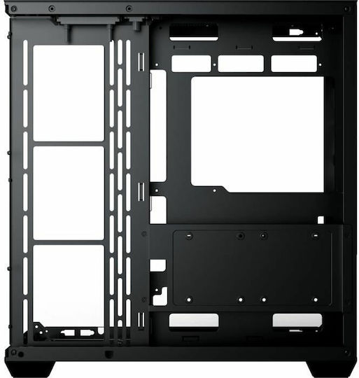 Xigmatek Aqua V AIR Геймърско бюро Midi Tower Компютърна кутия с RGB осветление Черен
