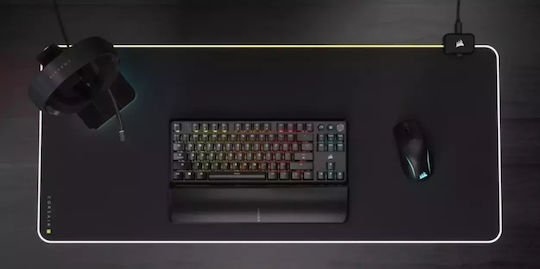 Corsair K70 RGB TKL Gaming Mechanical Keyboard Tenkeyless with Corsair MLX Red switches and RGB lighting (English US)