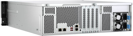 QNap TS-H1677AXU-RP-R7-32G NAS Rack με 16 θέσεις για HDD/M.2/SSD και 2 θύρες Ethernet